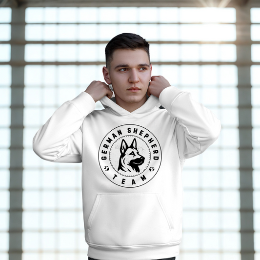 German Shepherd Team Logo- Hoodie