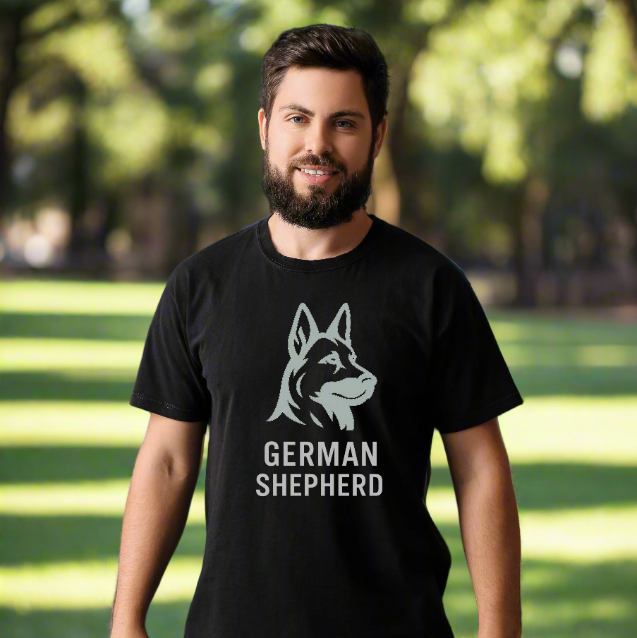 German Shepherd Silhouette T-Shirt