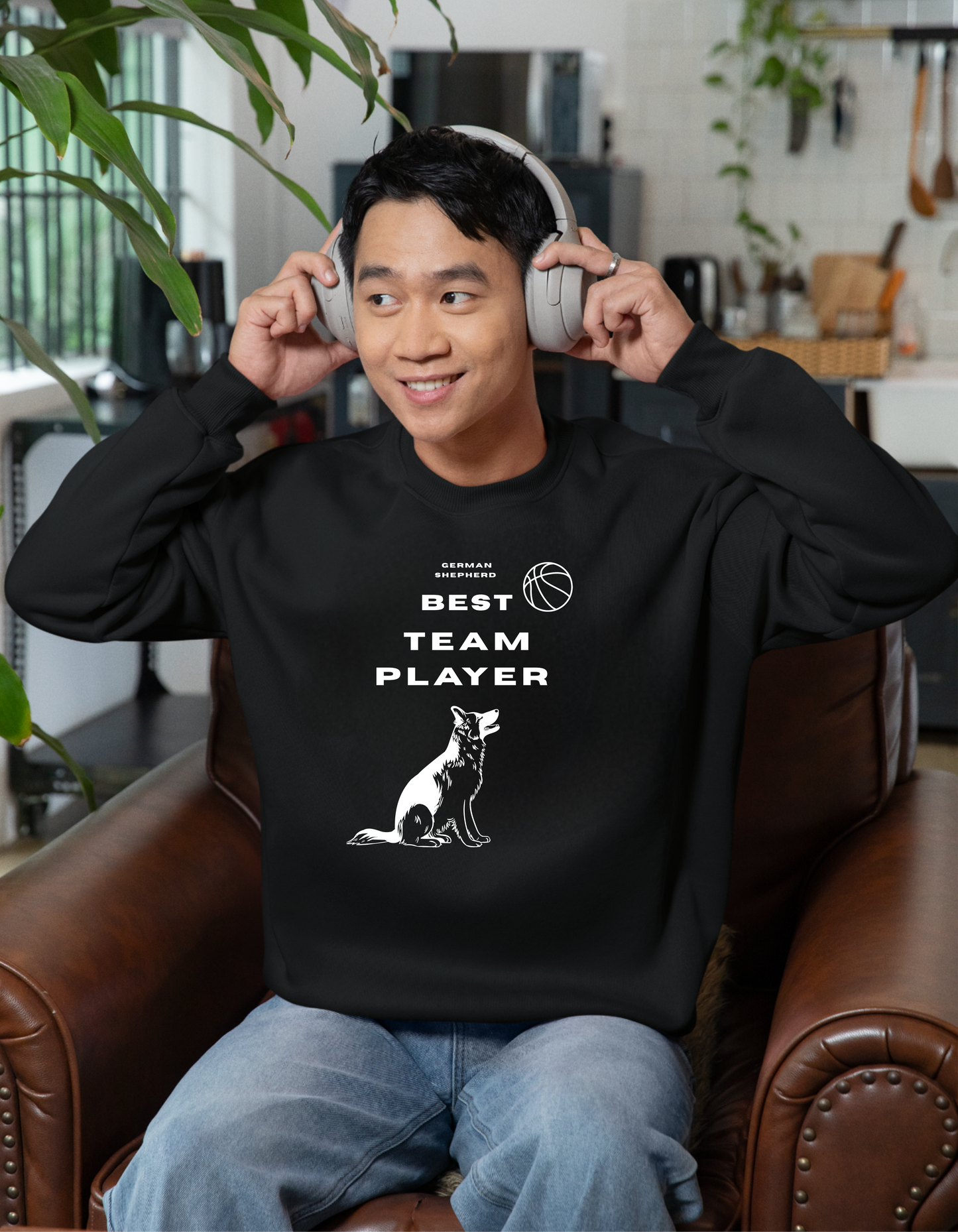 German Shepherd Best Team Player- Sweatshirt