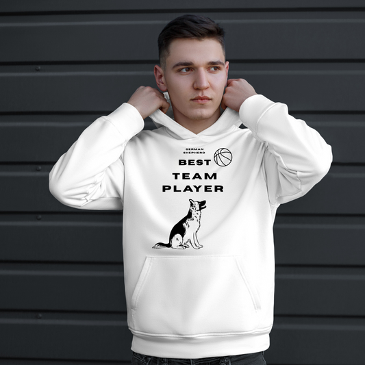 German Shepherd Best Team Player- Hoodie