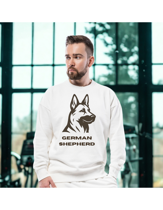 German Shepherd Silhouette- Sweatshirt