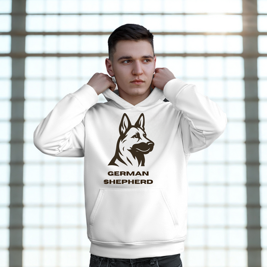German Shepherd Silhouette- Hoodie