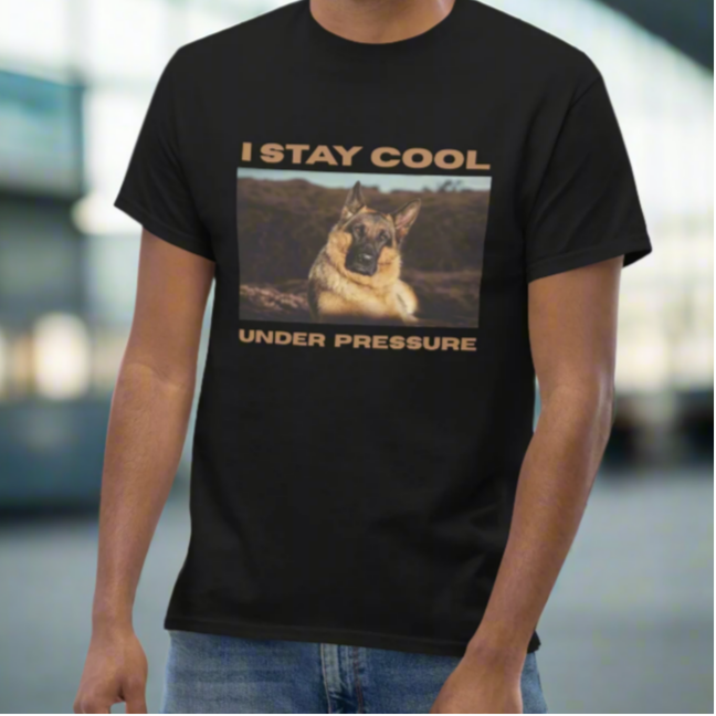 I Stay Cool Under Pressure- T-shirt