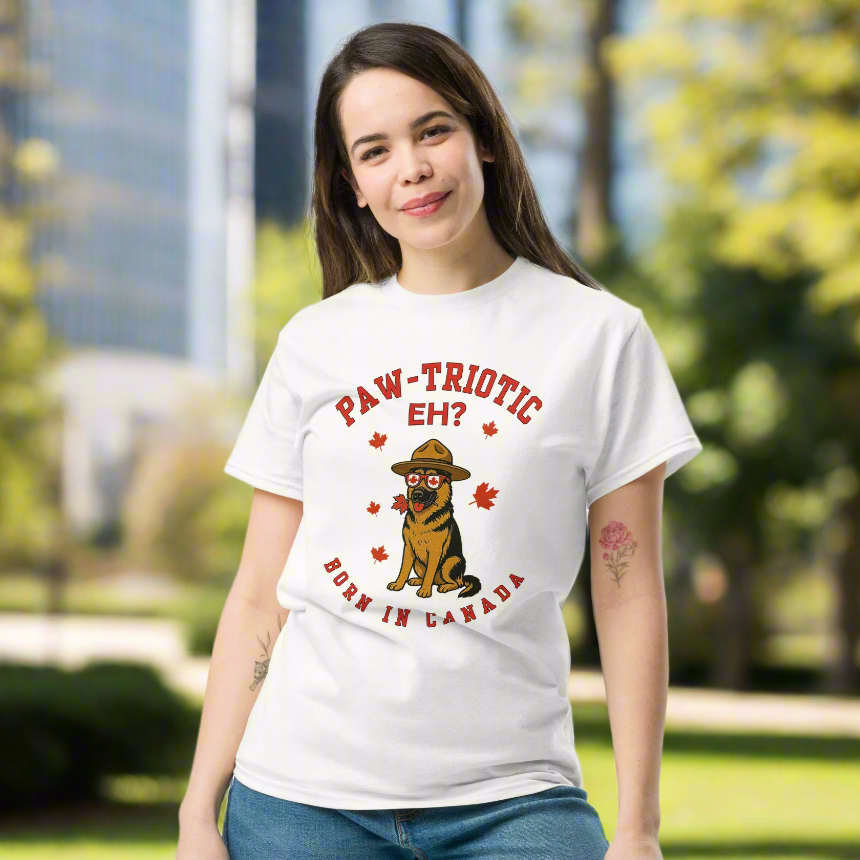 Paw-Triotic, Eh? T-Shirt