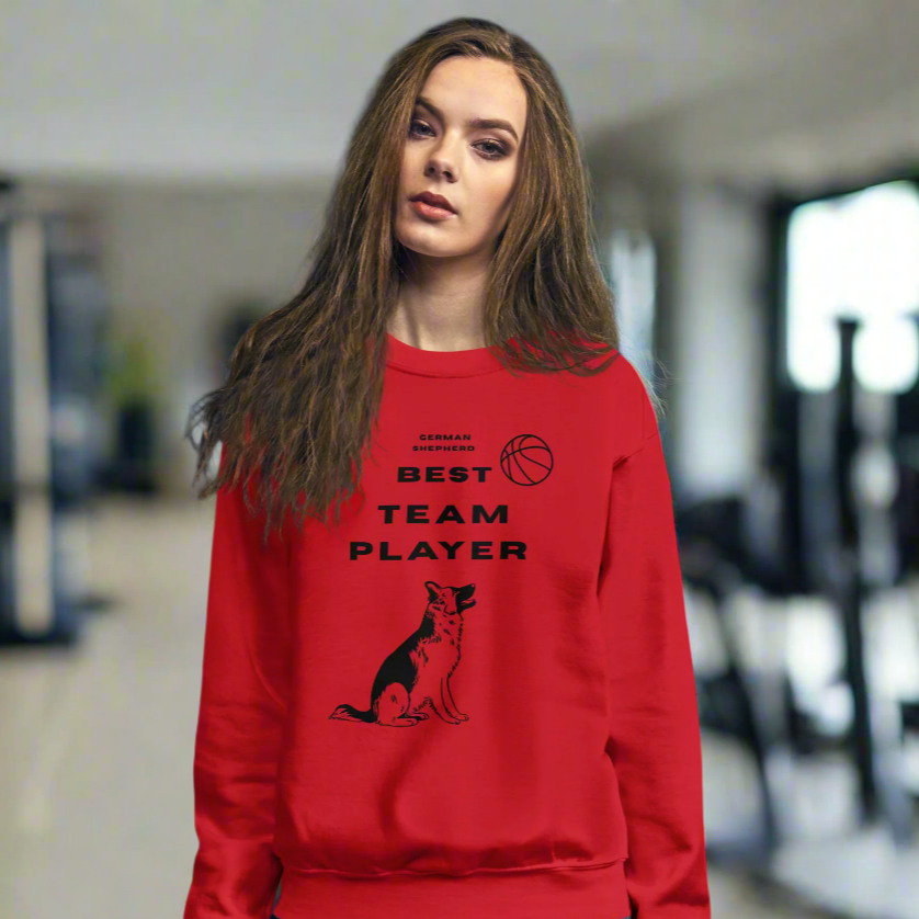 German Shepherd Best Team Player- Sweatshirt
