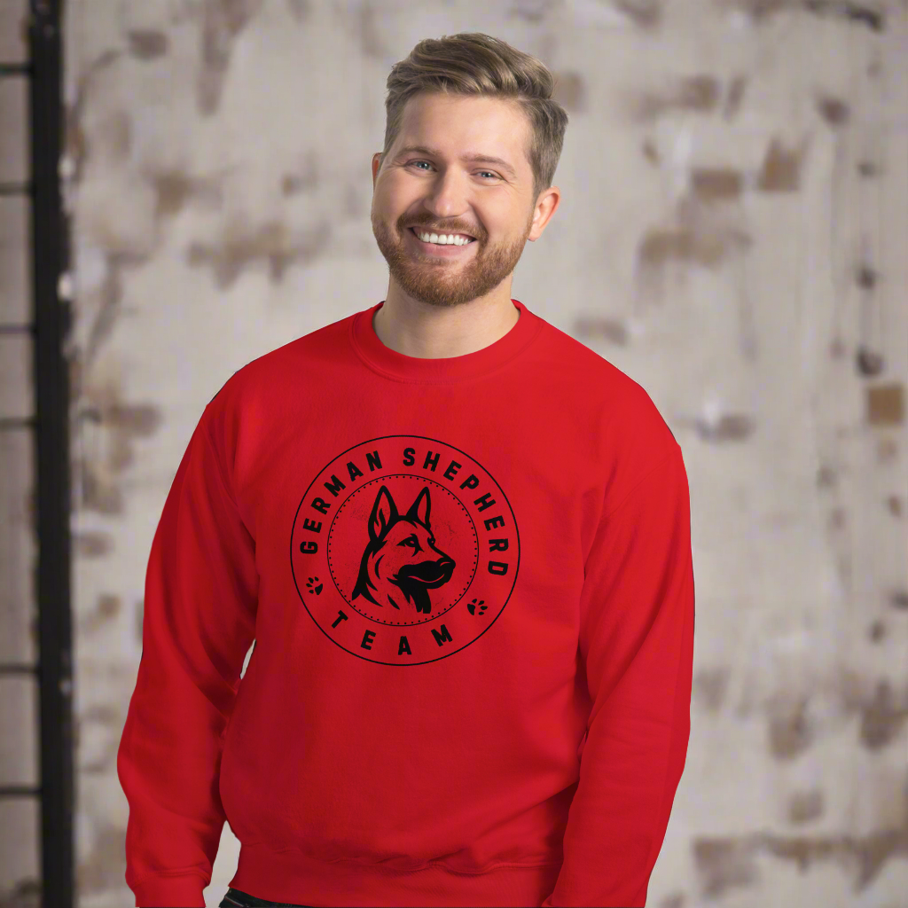 German Shepherd Team Logo- Sweatshirt