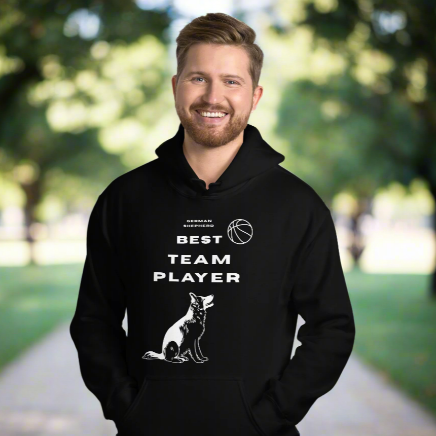 German Shepherd Best Team Player- Hoodie
