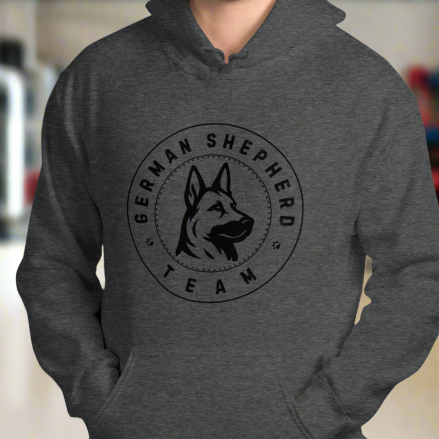 German Shepherd Team Logo- Hoodie