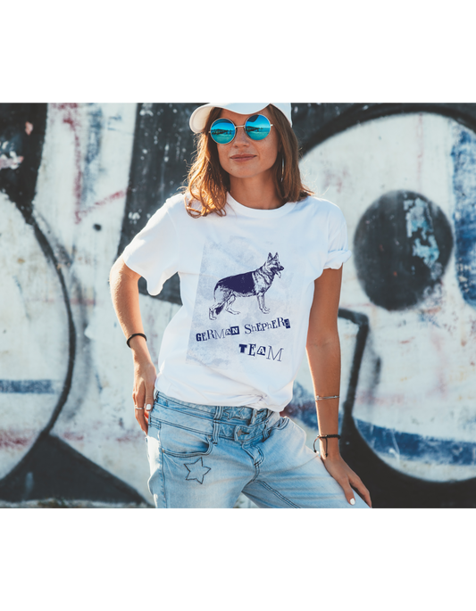 German Shepherd Team- T-shirt