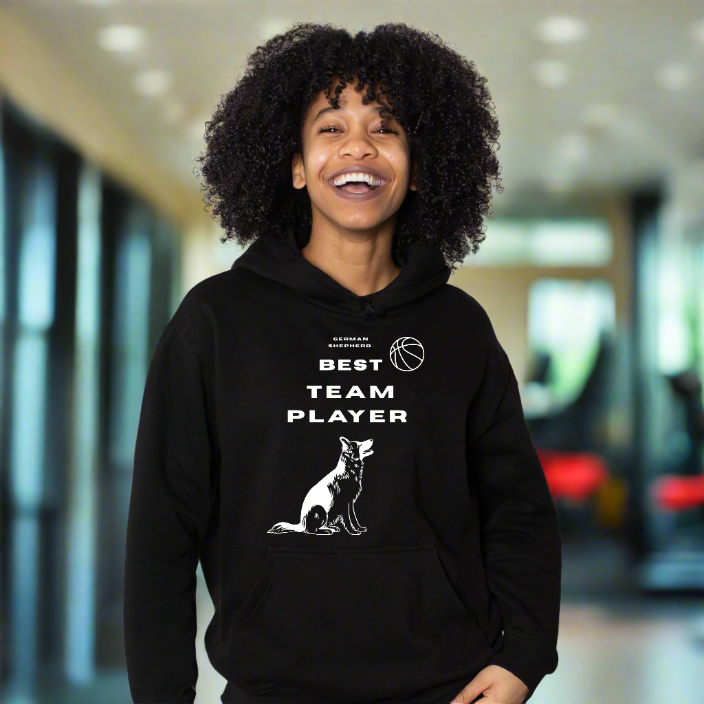 German Shepherd Best Team Player- Hoodie