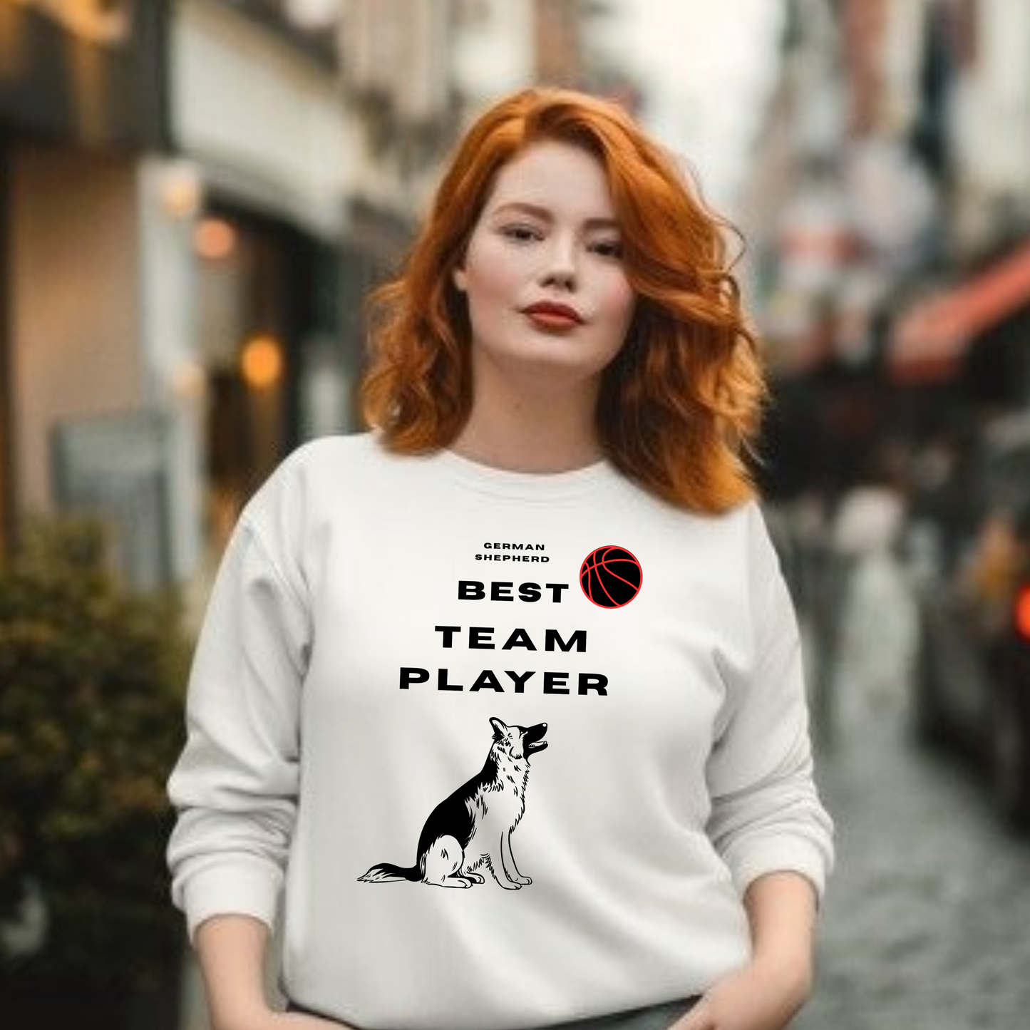 German Shepherd Best Team Player- Sweatshirt