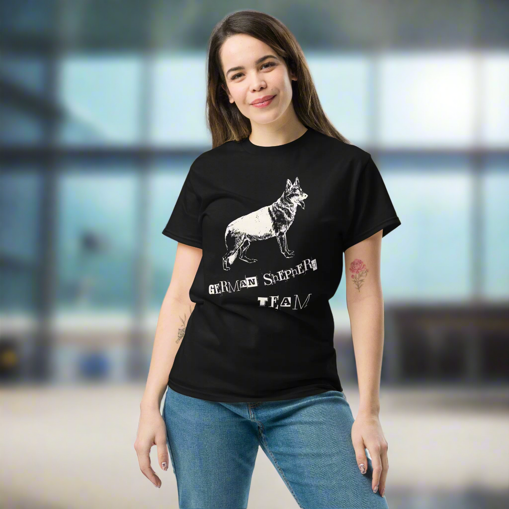 German Shepherd Team- T-shirt
