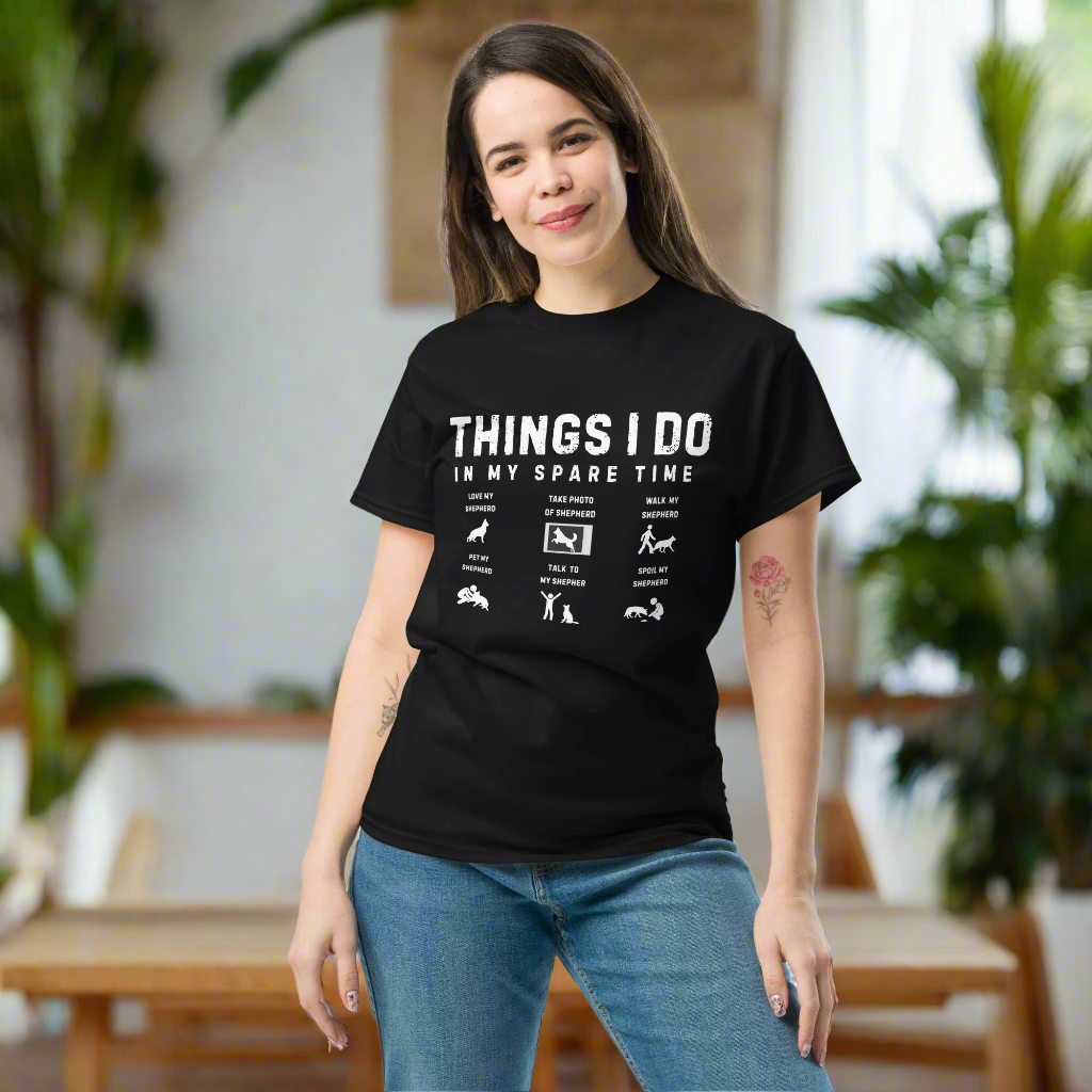Things I Do In My Spare Time- Funny T-shirt
