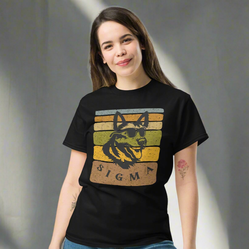 Sigma German Shepherd– Unisex T-shirts