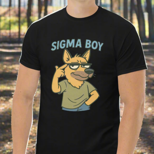 Sigma Boy Funny T-shirt
