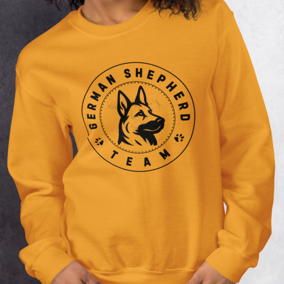 German Shepherd Team Logo- Sweatshirt