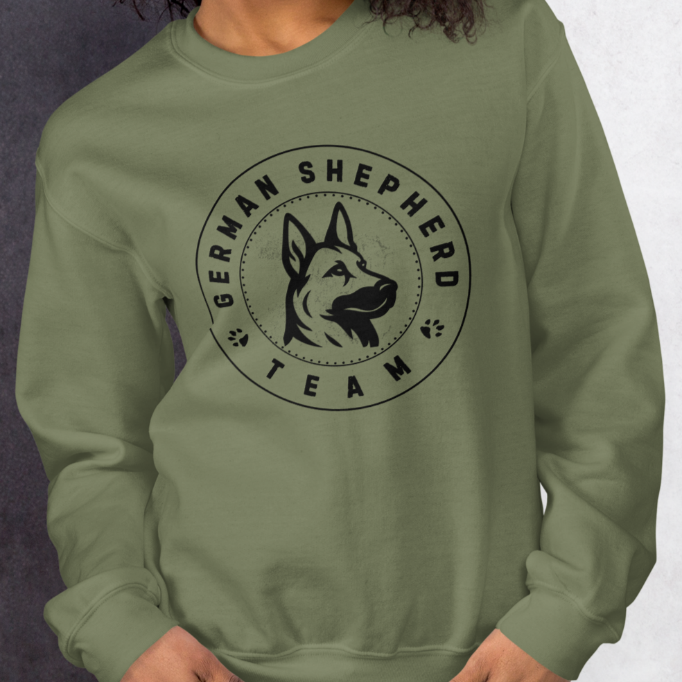 German Shepherd Team Logo- Sweatshirt
