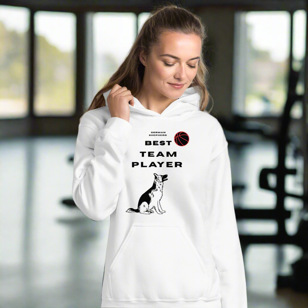 German Shepherd Best Team Player- Hoodie
